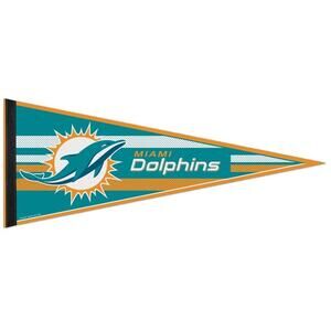 New Miami Dolphins NFL Felt Pennant